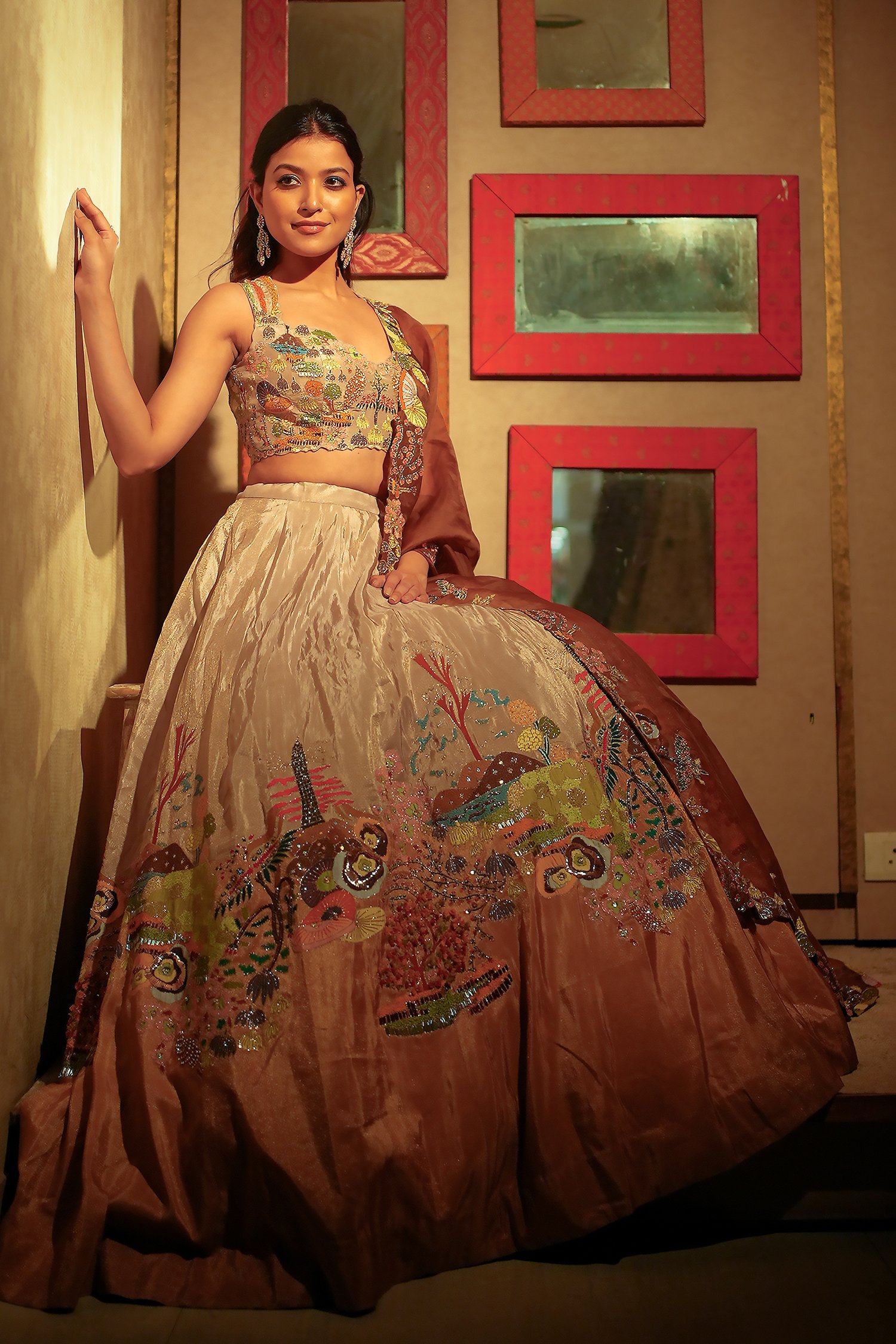 SOFT TAFFETA SILK Semi-Stitched New Designer Bridal Lehenga, Size: Free  Size at Rs 1299 in Surat