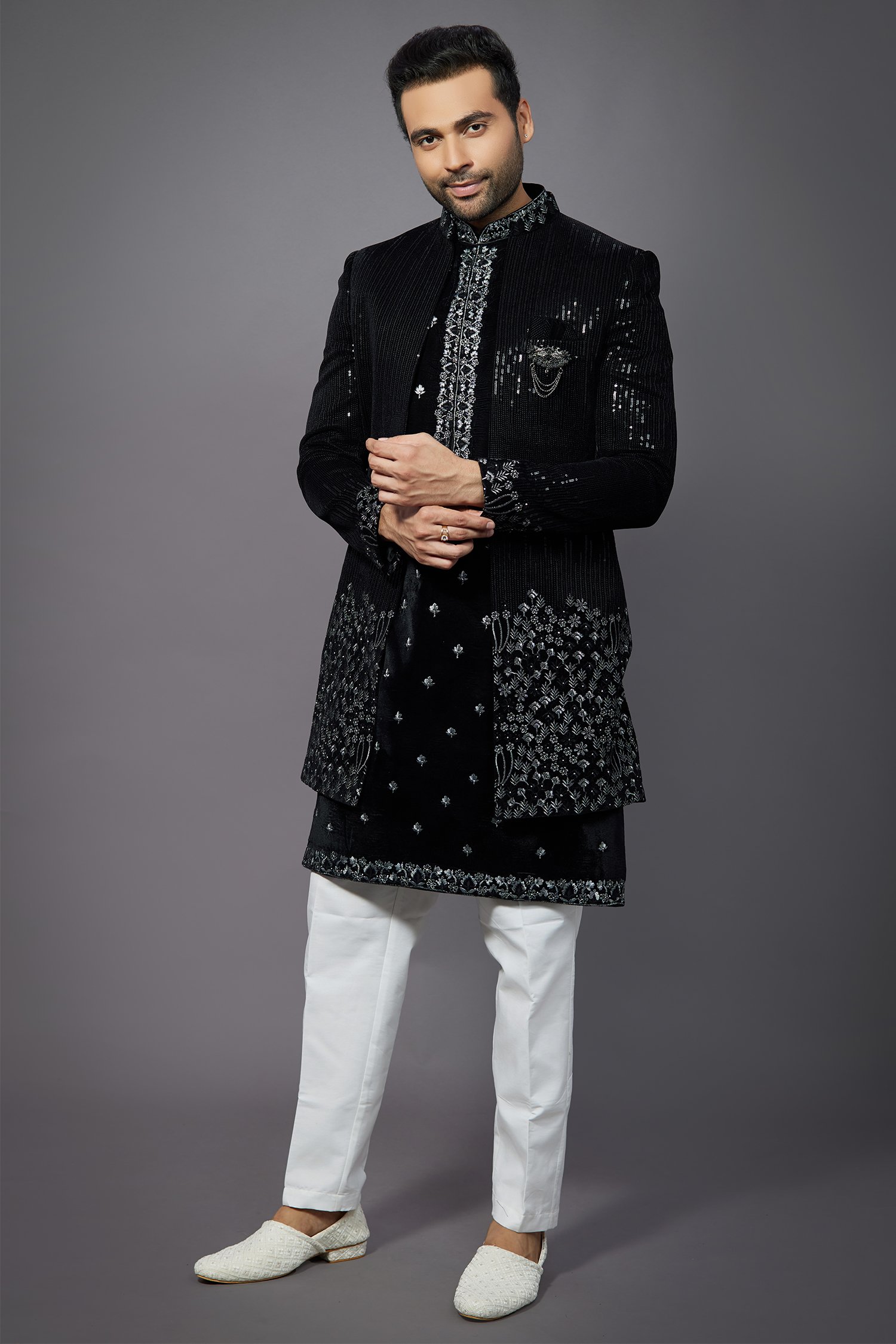 Indo western jacket sale
