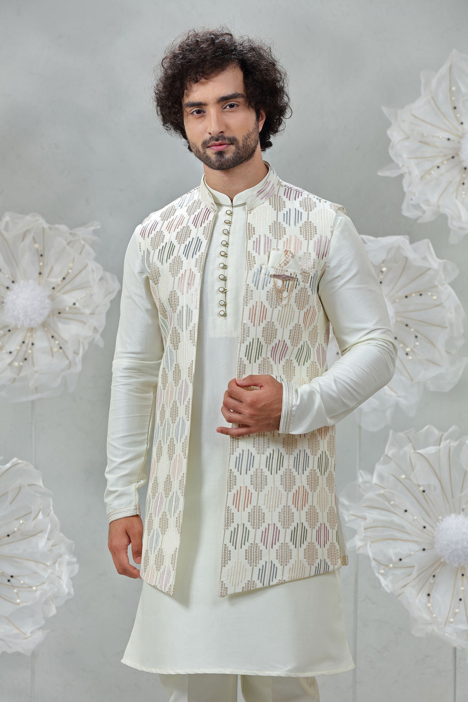 Sequin embroidered jacket store
