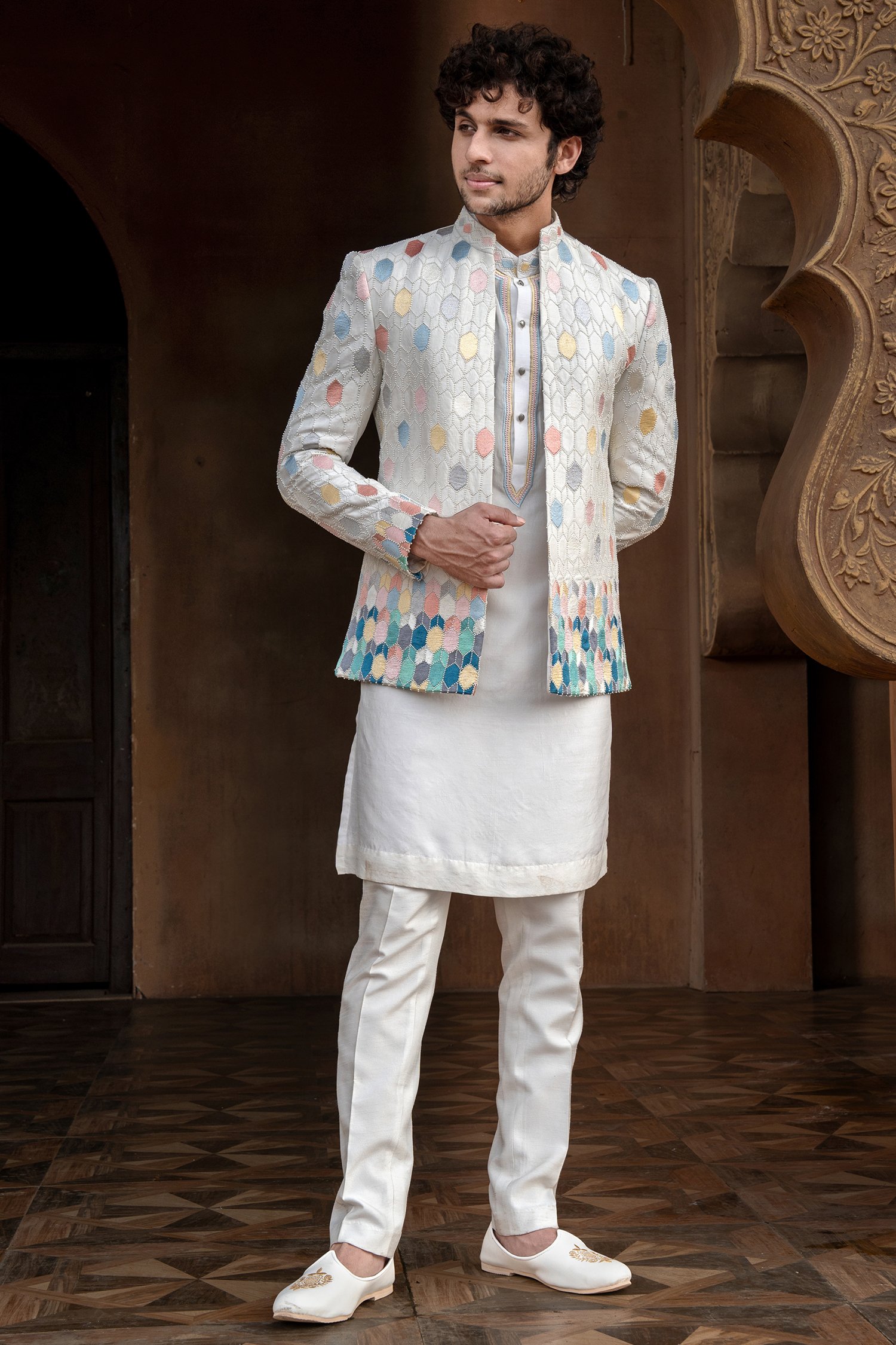 Kurta with jodhpuri coat 2025
