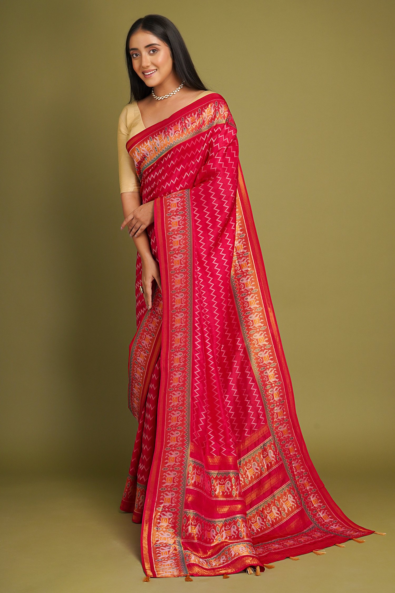 Ruffle Saree - Buy Latest Collection Designer Saree for Women Online 2024