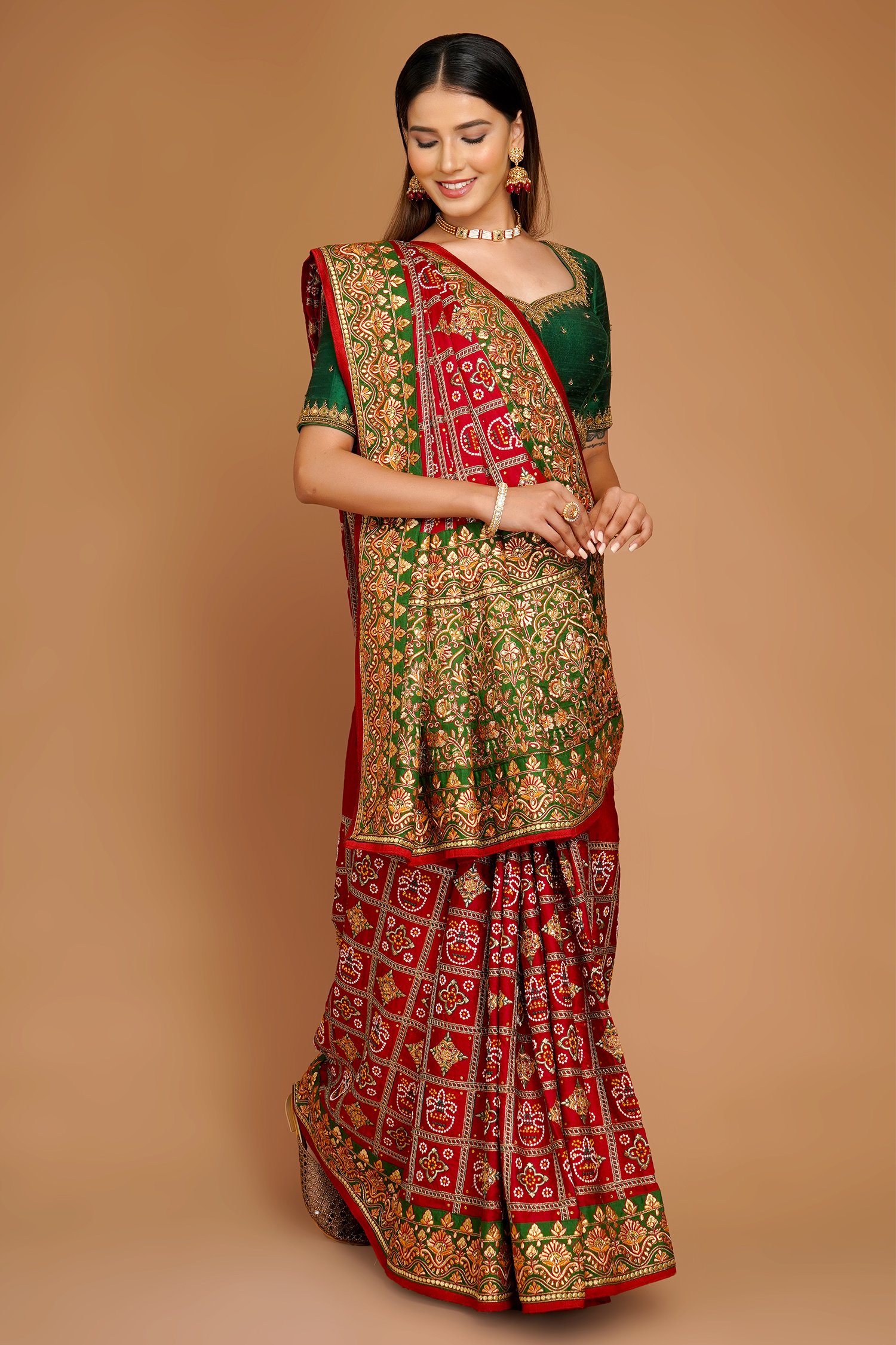 Stitched Red Wedding Lengha Choli, Size: Large, With Blouse And Duppata at  Rs 1700 in Surat